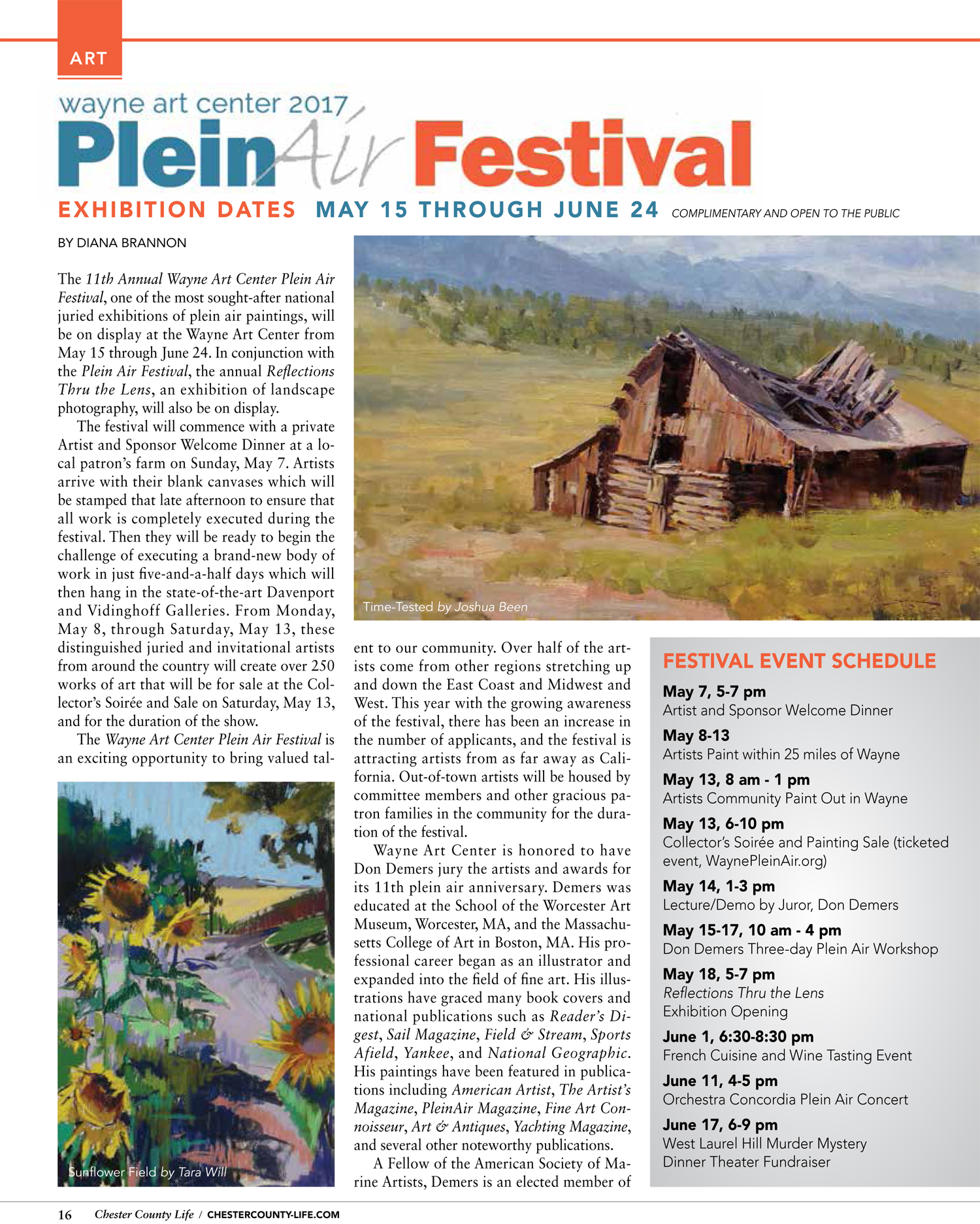 Wayne Art Center 2017 Plein Air Festival — Plein Air Festival